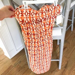 Tracy Reese strapless dress